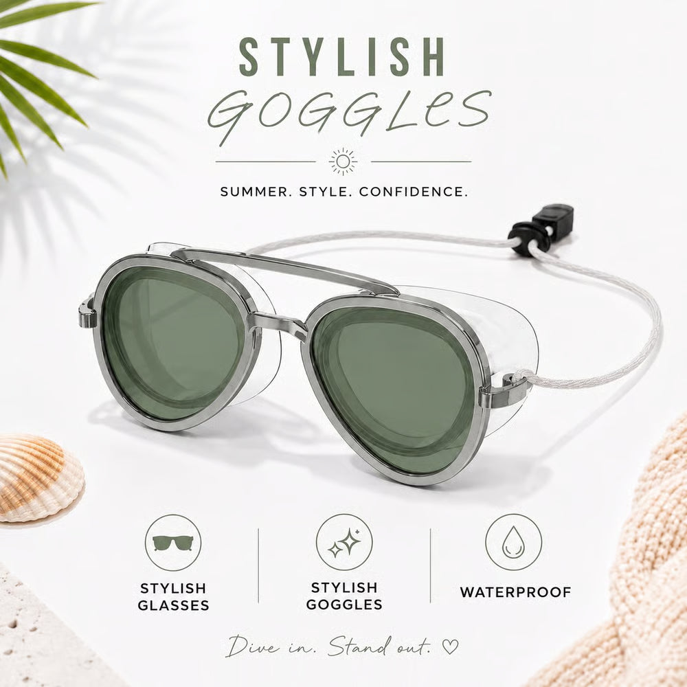 Halviar Horizon 2-in-1 Sunglasses & Swim Goggles