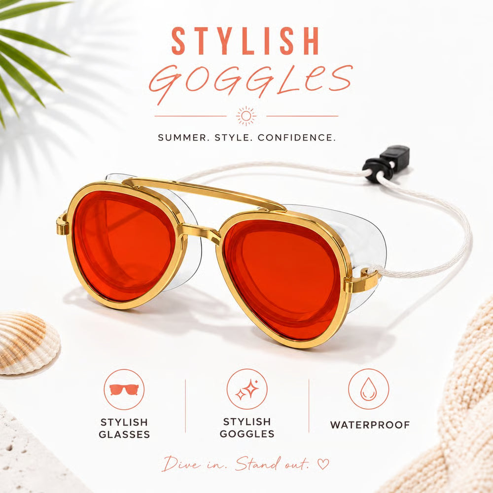 Halviar Horizon 2-in-1 Sunglasses & Swim Goggles
