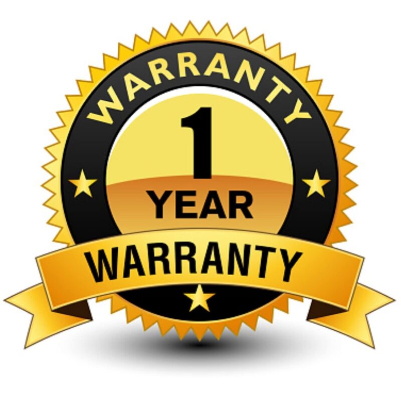 1-Year Warranty