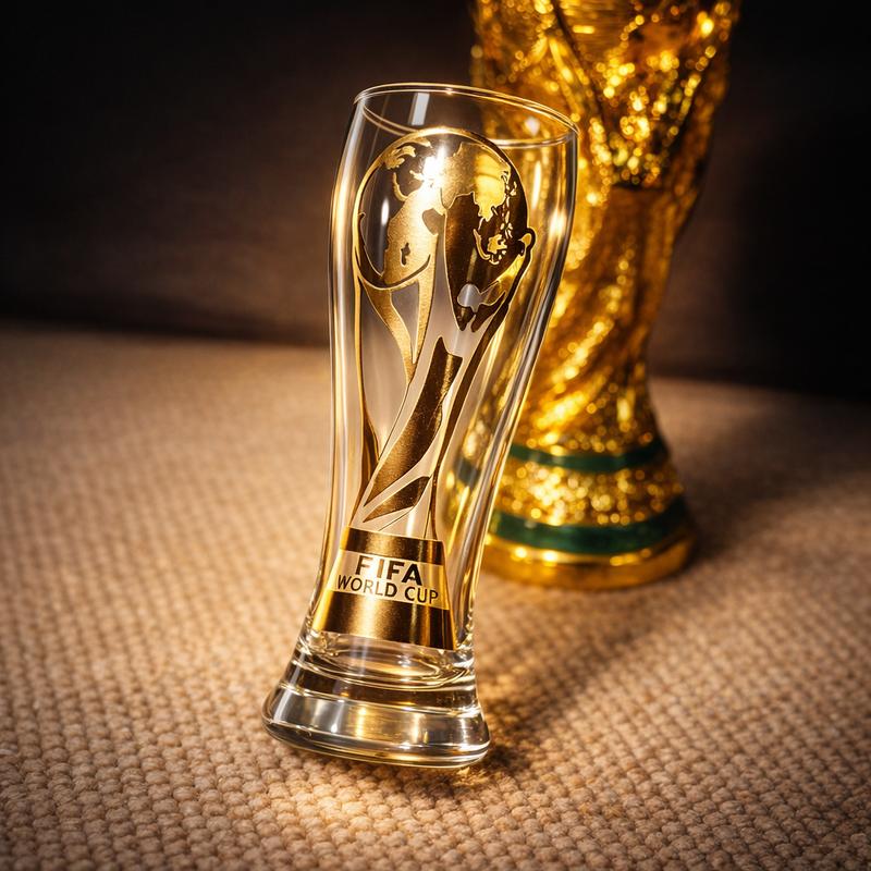 FIFA World Cup 2026™ Gold Trophy Beer Glass