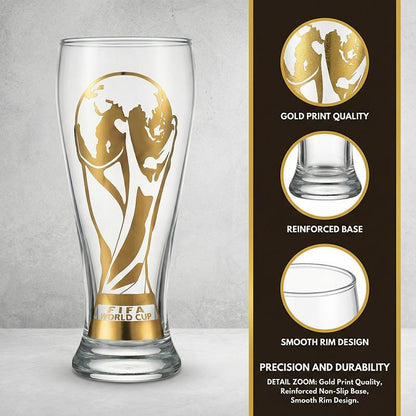 FIFA World Cup 2026™ Gold Trophy Beer Glass