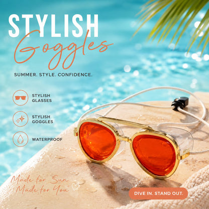 Halviar Horizon 2-in-1 Sunglasses & Swim Goggles