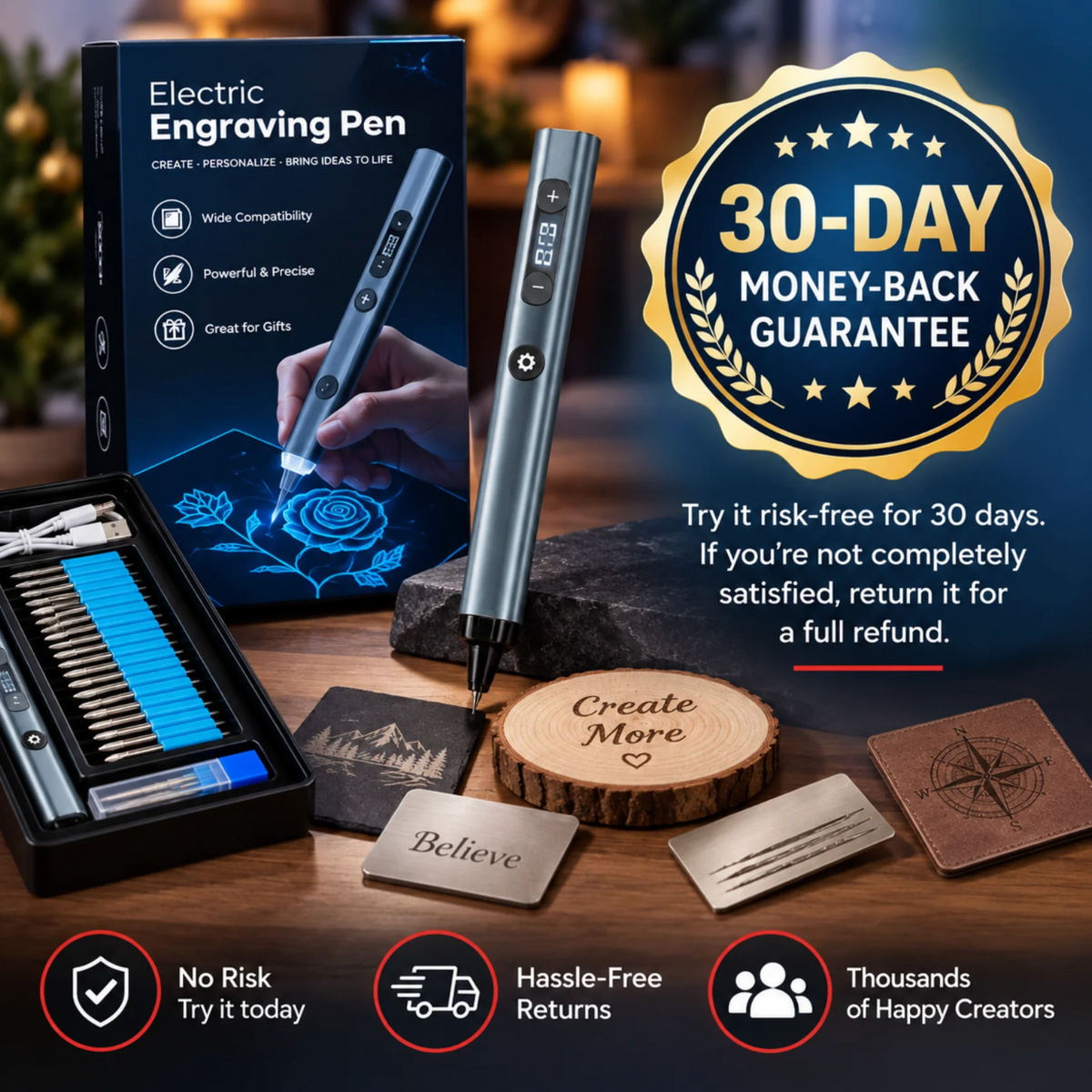 Halviar Portable DIY Engraving Pen
