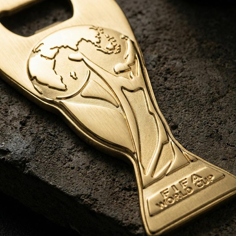 FIFA World Cup 2026™ Trophy Beer Cups (Set of 2) & Bottle Opener Gift Set