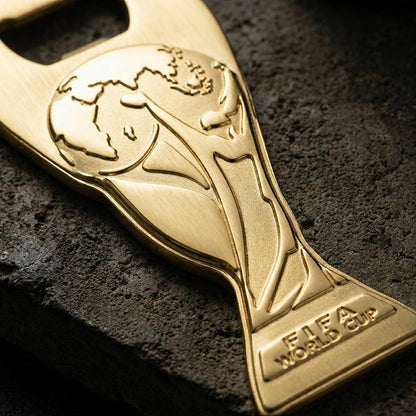 FIFA World Cup 2026™ Trophy Beer Cups (Set of 2) & Bottle Opener Gift Set